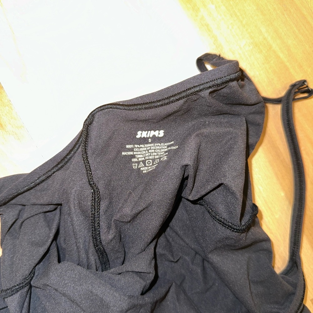 SKIMS dress black